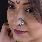 Oxidized Nath - Traditional Elegance with a Vintage Charm