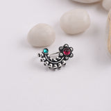Oxidized Nath - Traditional Elegance with a Vintage Charm
