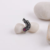 Oxidized Nath - Traditional Elegance with a Vintage Charm