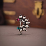 Oxidized Nath - Traditional Elegance with a Vintage Charm