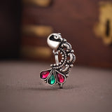 Oxidized Nath - Traditional Elegance with a Vintage Charm