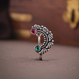 Oxidized Nath - Traditional Elegance with a Vintage Charm