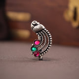 Oxidized Nath - Traditional Elegance with a Vintage Charm