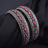 Oxidised Bangles - Embrace Timeless Elegance with Our Stunning Bangle Collection