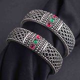 Oxidized Nath - Traditional Elegance with a Vintage Charm