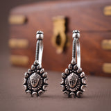 Timeless Elegance: Shop Oxidised Bugdi Earrings