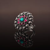 Oxidised Ring: A Touch of Vintage Elegance