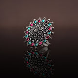 Oxidised Ring: A Touch of Vintage Elegance