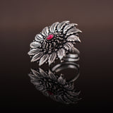 Oxidised Ring: A Touch of Vintage Elegance