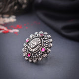 Oxidised Ring: A Touch of Vintage Elegance