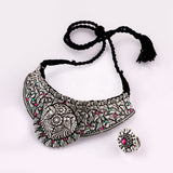 Embrace Timeless Elegance with Our Stunning Oxidised Chokar Collection