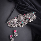 Embrace Timeless Elegance with Our Stunning Oxidised Chokar Collection