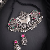 Embrace Timeless Elegance with Our Stunning Oxidised Chokar Collection