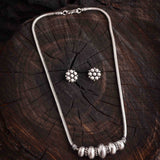 Oxidised Single Chian Beads