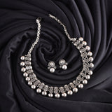 Oxidised Kolhapuri Necklace