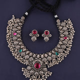 Oxidised Kolhapuri Saaj Necklace
