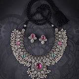 Oxidised Kolhapuri Saaj Necklace
