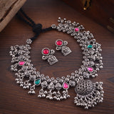 Oxidised Kolhapuri Saaj Necklace
