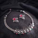 Oxidised Delicate Necklace