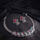 Oxidised Delicate Necklace