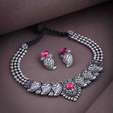 Oxidised Boll chain Necklace