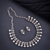 Oxidised Kolhapuri Necklace
