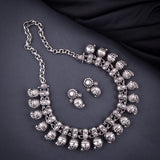 Oxidised Kolhapuri Necklace
