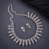 Oxidised Kolhapuri Necklace