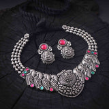 Oxidised Boll Chain Necklace