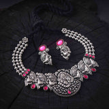 Oxidised Boll Chain Necklace