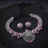 Oxidised Boll Chain Necklace