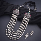 Kolhapuri 5 Layer Bormala Long Necklace