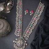 Oxidized Kolhapuri Saaj Long Necklace