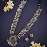 Oxidized Kolhapuri Saaj Long Necklace
