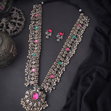 Oxidized Kolhapuri Saaj Long Necklace