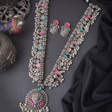 Oxidized Kolhapuri Saaj Long Necklace