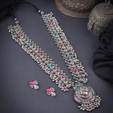 Oxidized Kolhapuri Saaj Long Necklace