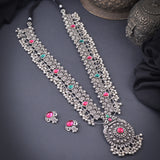 Oxidized Kolhapuri Saaj Long Necklace