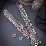 Oxidized Kolhapuri Saaj Short Necklace