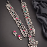 Oxidized Kolhapuri Saaj is a traditional jewellery