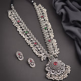 Oxidised Kolhapuri Saaz Necklace