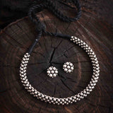 Kolhapuri Oxidised Thushi Necklace