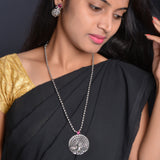 Oxidised Chain With Pendant