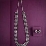 Oxidised Temple Long Necklace
