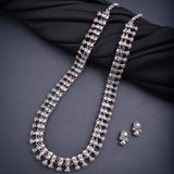 Oxidised Temple Long Necklace