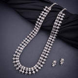 Oxidised Temple Long Necklace