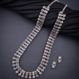 Oxidised Temple Long Necklace