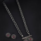 Oxidised Two Layer 2 Pendant Mangalutra