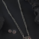 Oxidised Two Layer 2 Pendant Mangalutra