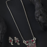 Oxidised Chain Pendant